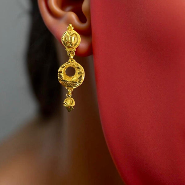 22KT Dangling Gold Earring