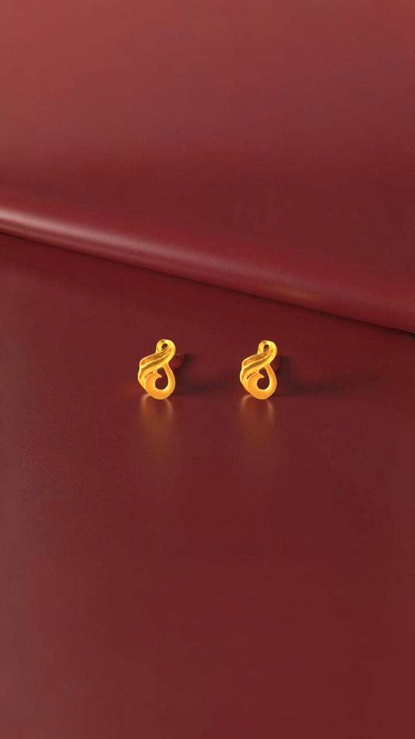 22KT Hoop Gold Earring