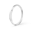 Elegant Gold Bangle with Sleek Cutout Design 14K Gold Plated
