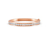 5.50 Ct Round Cut Natural Moissanite Channel Set Bangle Bracelet 14K Gold Plated