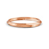 Elegant Gold Bangle with Sleek Cutout Design 14K Gold Plated