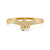 1.50 Ct Round Cut Moissanite Women's Bangle Bracelet 14K Gold Plated