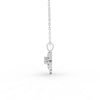 3.21 Ct Heart Cut Moissanite Women's Heart Necklace Pendant 14K Gold Plated