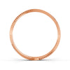 Elegant Gold Bangle with Sleek Cutout Design 14K Gold Plated
