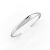 Elegant Polished Gold Cuff Bracelet for Women Sleek Minimalist Design 14K Gold Plated