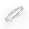 5.50 Ct Round Cut Natural Moissanite Channel Set Bangle Bracelet 14K Gold Plated