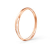 Elegant Gold Bangle with Sleek Cutout Design 14K Gold Plated
