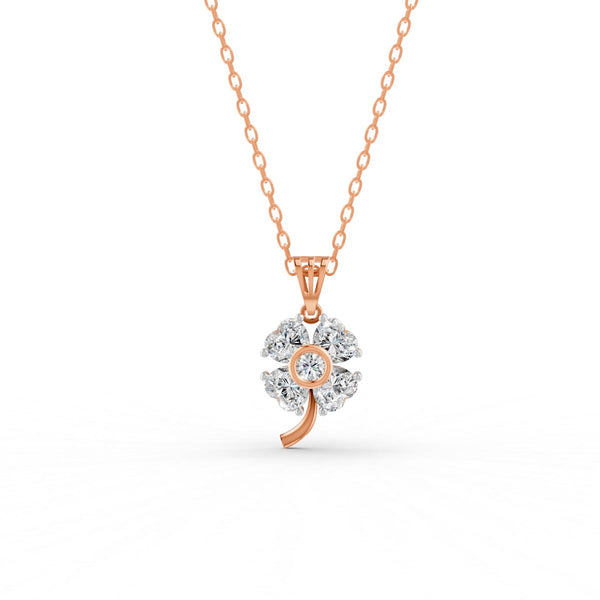 3.21 Ct Heart Cut Moissanite Women's Heart Necklace Pendant 14K Gold Plated