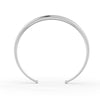 Elegant Polished Gold Cuff Bracelet for Women Sleek Minimalist Design 14K Gold Plated